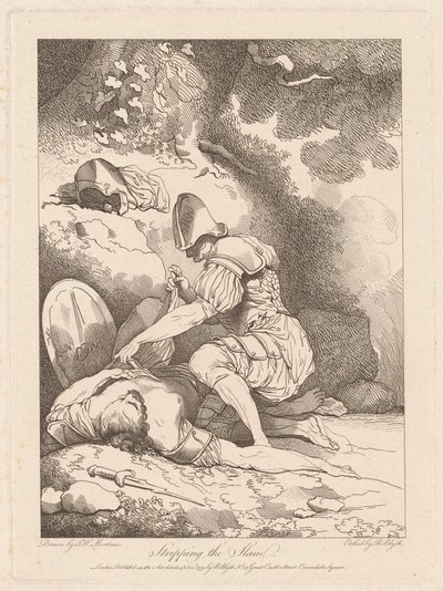 Å strippe de drepte av Robert Blyth, after John Hamilton Mortimer