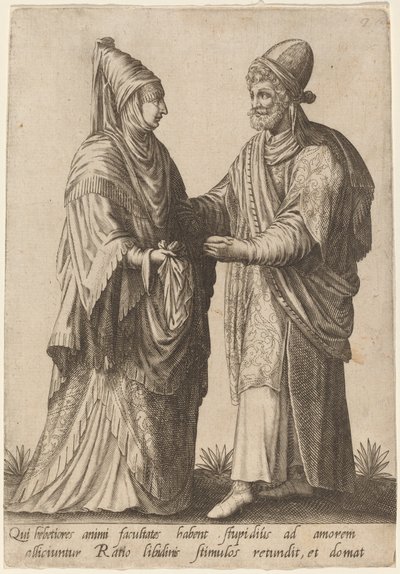 De som sløver sinnets evner..., 1597. av Robert Boissard