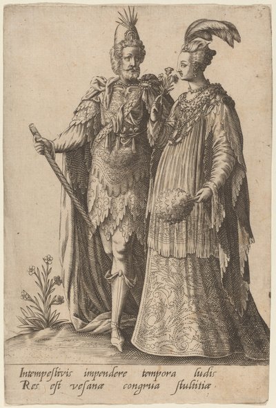 Utidig bruk... av Robert Boissard after Jean Jacques Boissard