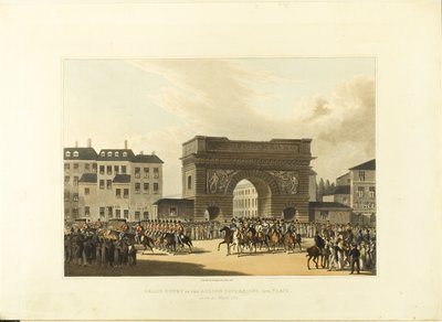 De allierte suverenenes store inntog i Paris av Robert Bowyer