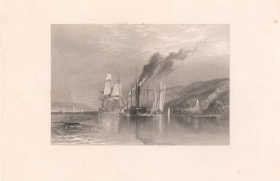 Mellom Quilleboeuf og Villequier av Robert Brandard