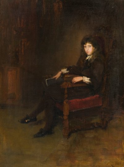 Portrett av Mary Dallas-Ross av Robert Brough