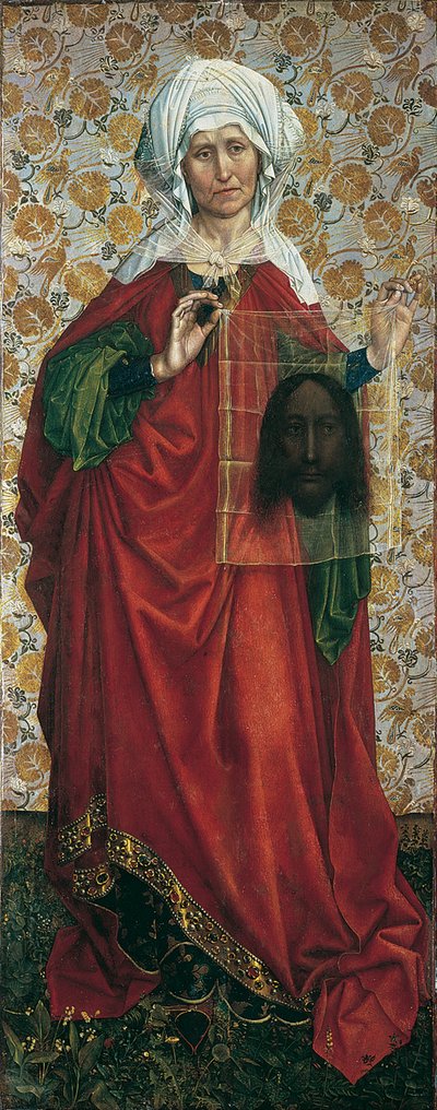 Flémalle-panelene: Saint Veronica av Robert Campin