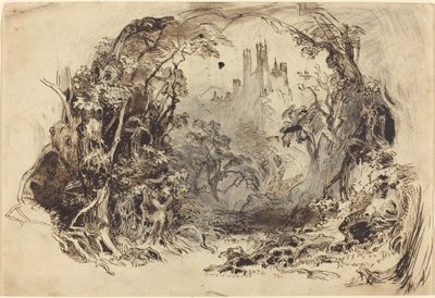 Castle On A Hill (sett for "Sleeping Beauty and the Beast"?) av Robert Caney