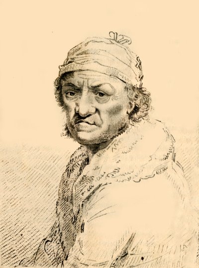 Elias Hoyle, fra Sowerby, Yorkshire - 113 år gammel, 1822. av Robert Cooper