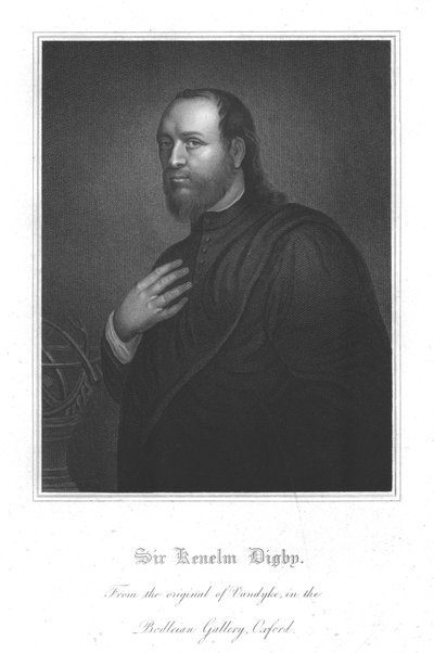 Sir Kenelm Digby, c1815-1820 av Robert Cooper
