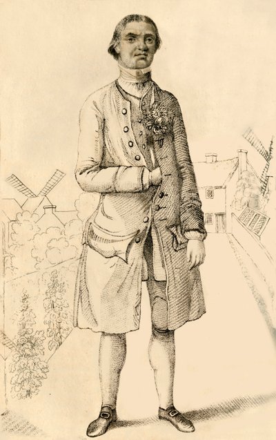 Thomas Wood, The Abstemious Miller, 1821. av Robert Cooper