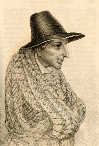 William Stevenson, en beryktet tigger som døde verdt £900, 1821. av Robert Cooper