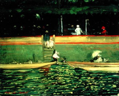 At Joinville (olje på lerret) av Robert Cozad Henri