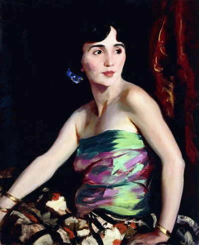 Isolina Maldonado - Spansk danser, 1921 av Robert Cozad Henri