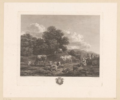 Landschap setter gjetere i vee Den nederlandske flokken av Robert Daudet (II)