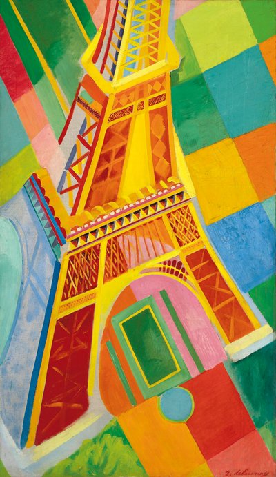 Eiffeltårnet, 1926. av Robert Delaunay