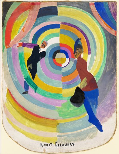 Politisk drama, 1914. av Robert Delaunay