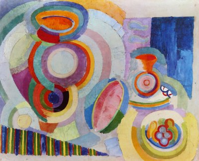 Robert Delaunay Stilleben portugisisk av Robert Delaunay