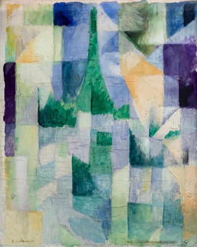 Samtidige vinduer nr. 2, 1912 (olje på lerret) av Robert Delaunay
