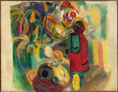 Studie for "The Great Portuguese" av Robert Delaunay