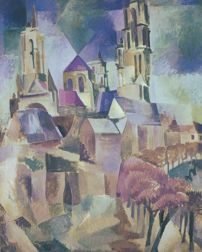 Tårnene i Laon av Robert Delaunay