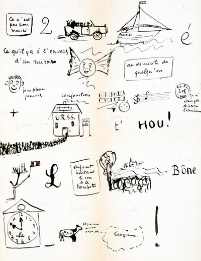 Rebus: Hou!, c1920-1945 av Robert Desnos