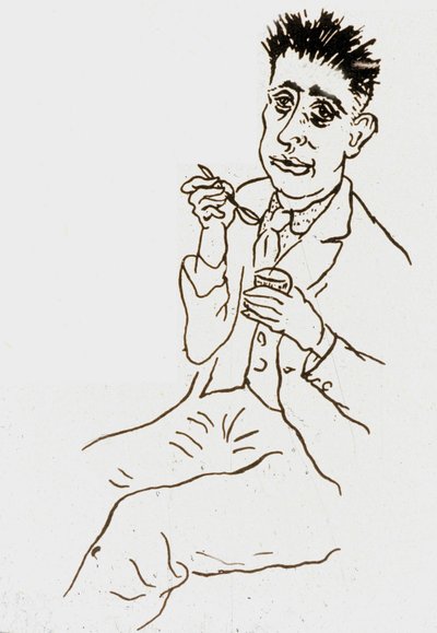 Selvportrett av Robert Desnos
