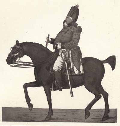Et generelt syn på Old England Det walisiske 41. regiment, 1770-1810, 1909 av Robert Dighton