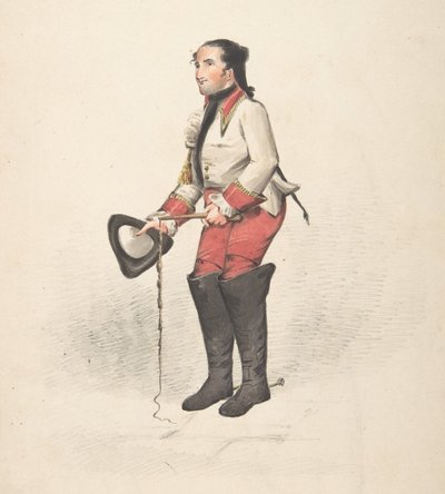 Kostymedesign, 1700-1800-tallet. av Robert Dighton