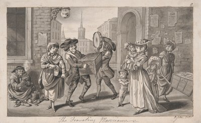 De reisende musikerne av Robert Dighton