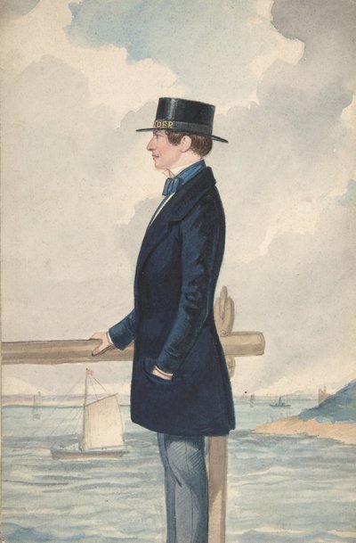 A Yachtsman, 1806-65. av Robert Dighton the Younger