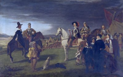 Beleiringen av Gloucester, 1643, 1860 av Robert Dowling