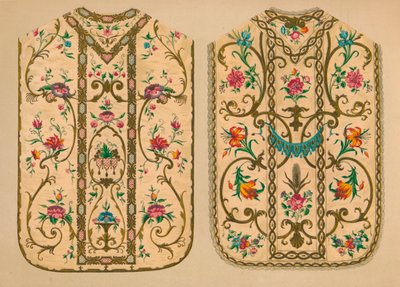 Broderte chasubler av Luigi & Ersilia Martini, 1893. av Robert Dudley