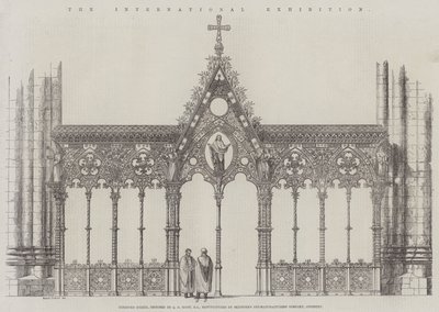Den internasjonale utstillingen (gravering) av Robert Dudley
