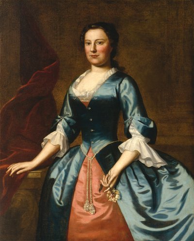 Portrett av fru Samuel McCall, sr. av Robert Feke