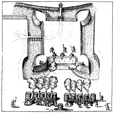 Historien til de to kosmos, 1517-19 av Robert Fludd