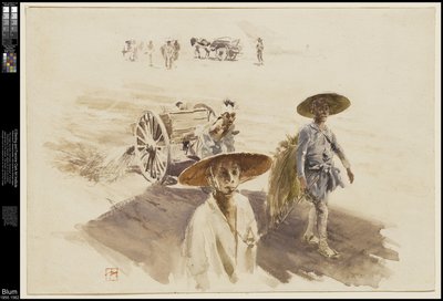 En vanningsvogn, 1890 av Robert Frederick Blum