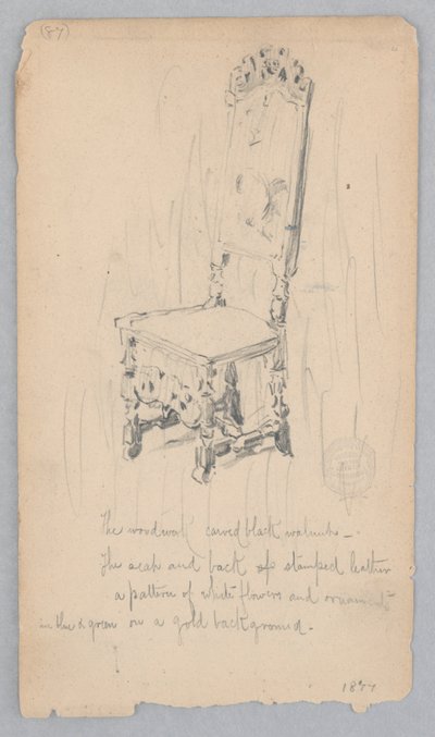 Stol av Robert Frederick Blum