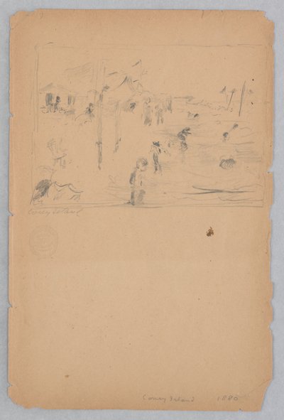 Coney Island, Brooklyn, NY av Robert Frederick Blum