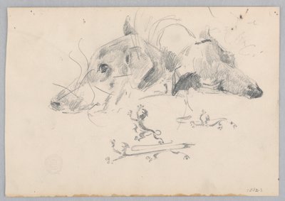 Hund og løve av Robert Frederick Blum