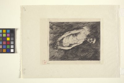 Figur av en mann (blekk) av Robert Frederick Blum