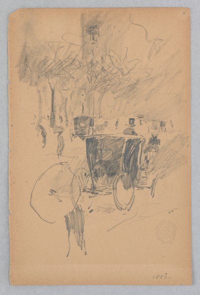 Hest og vogn av Robert Frederick Blum