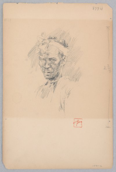 Japansk mann av Robert Frederick Blum