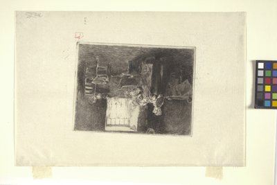 Mandag morgen, Holland (blekk) av Robert Frederick Blum