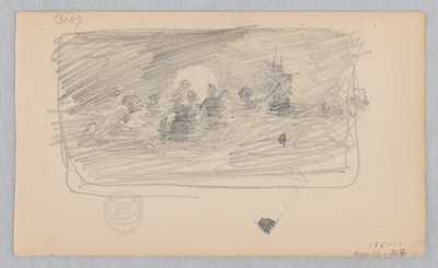 Sjølandskap av Robert Frederick Blum