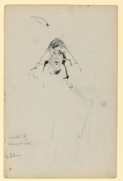 Skisse av Kenyon Cox av Robert Frederick Blum