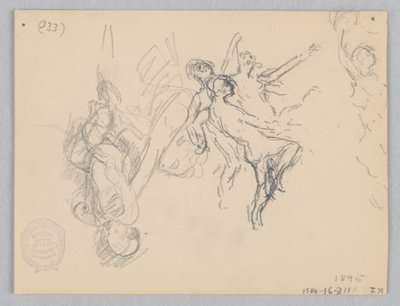 Studie for dansende kvinner, «Moods to Music», Mendelssohn Glee Club, New York, NY av Robert Frederick Blum
