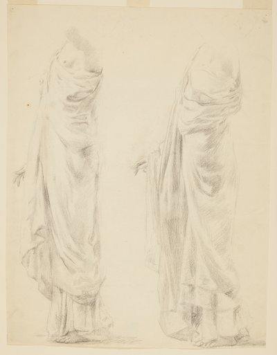 Studie for leder av prosesjonen, "Vintage Festival," Mendelssohn Glee Club, New York, NY av Robert Frederick Blum