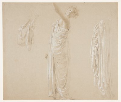 Studie for leder av prosesjonen, "Vintage Festival," Mendelssohn Glee Club, New York, NY av Robert Frederick Blum