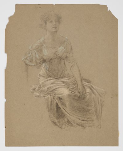 Studie for kvinne, "Vintage Festival," Mendelssohn Glee Club, New York, NY av Robert Frederick Blum