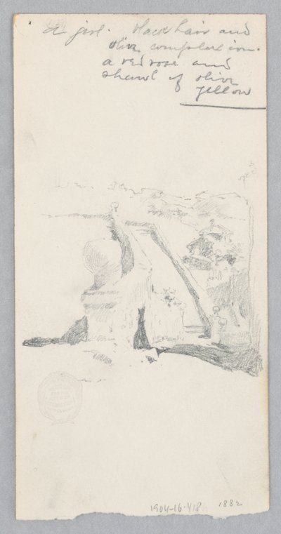 Terrasse hage av Robert Frederick Blum