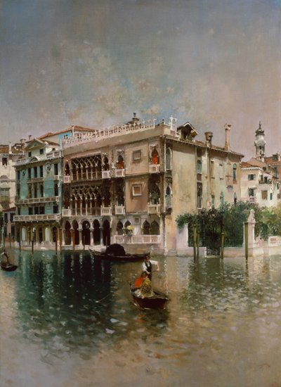 Canal Grande, Venezia av Robert Frederick Blum