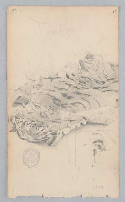 Teppe i tigerskinn av Robert Frederick Blum