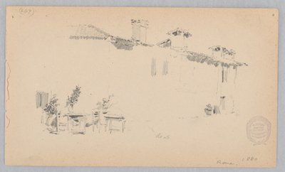 Utsikt over Roma, Italia av Robert Frederick Blum